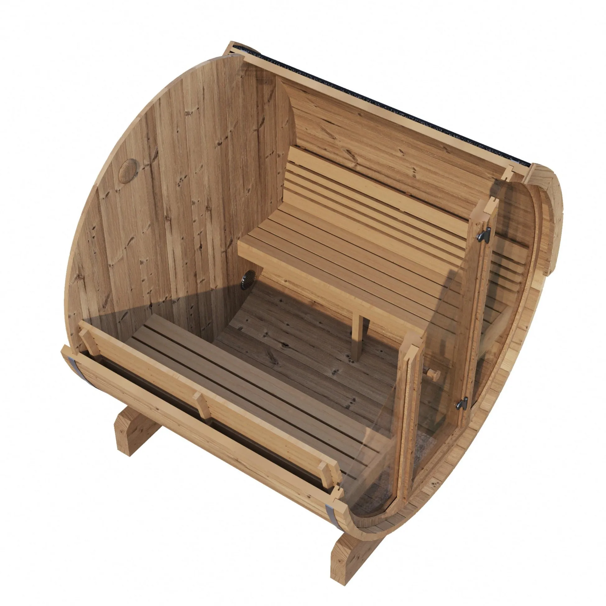 Model E7G 4 Person Barrel Sauna