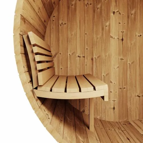 Model E8 6 Person Barrel Sauna