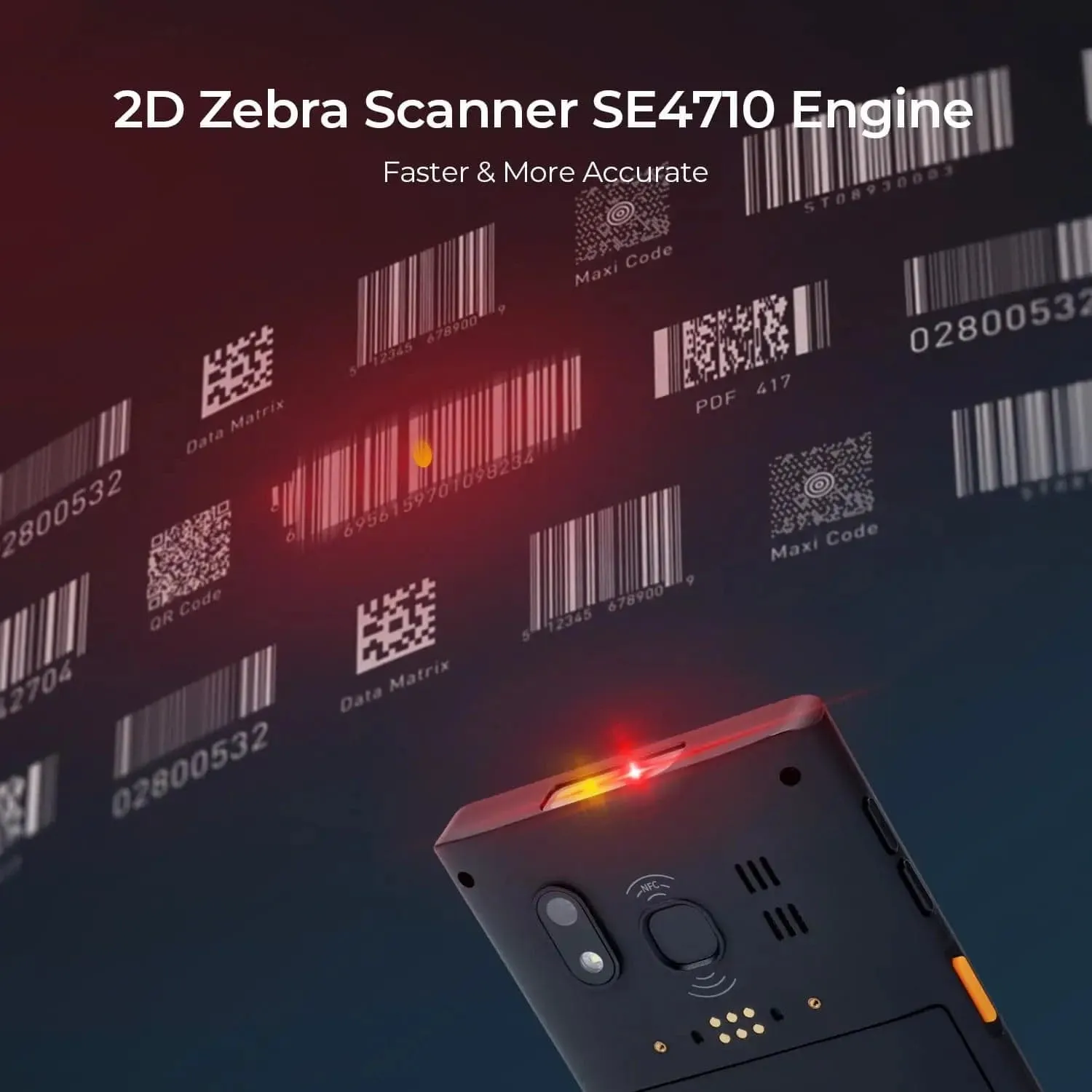 MUNBYN PDA, Android Barcode Scanner with Full Screen, Andriod 12 Scanner, 5G PDA, Equipped with SE4710 Zebra Scanner Engine, 5.99" Mobile Computer Handheld 4 64GB, BT/Wi-Fi Inventory Scanner