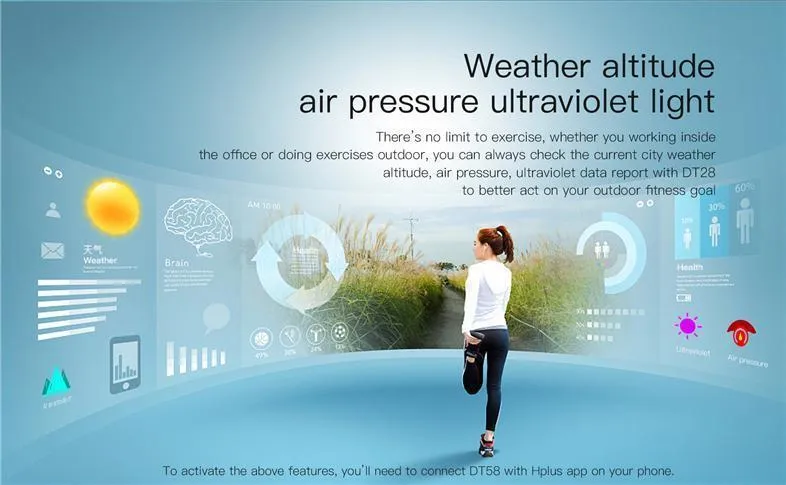 New Heart Rate Colour Screen Wristband Smartwatch Waterproof Activity Fitness Tracker For iPhone Android