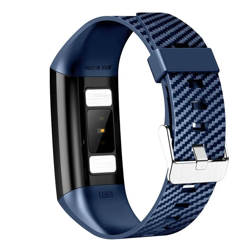 New Heart Rate Colour Screen Wristband Smartwatch Waterproof Activity Fitness Tracker For iPhone Android