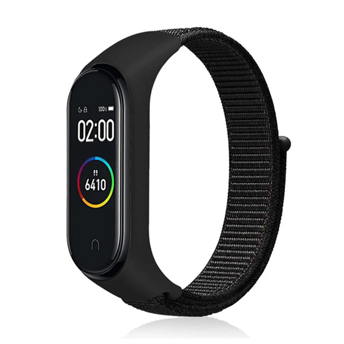 Nylon Wristband Strap for Mi Band 6/5/4/3-Cerulean