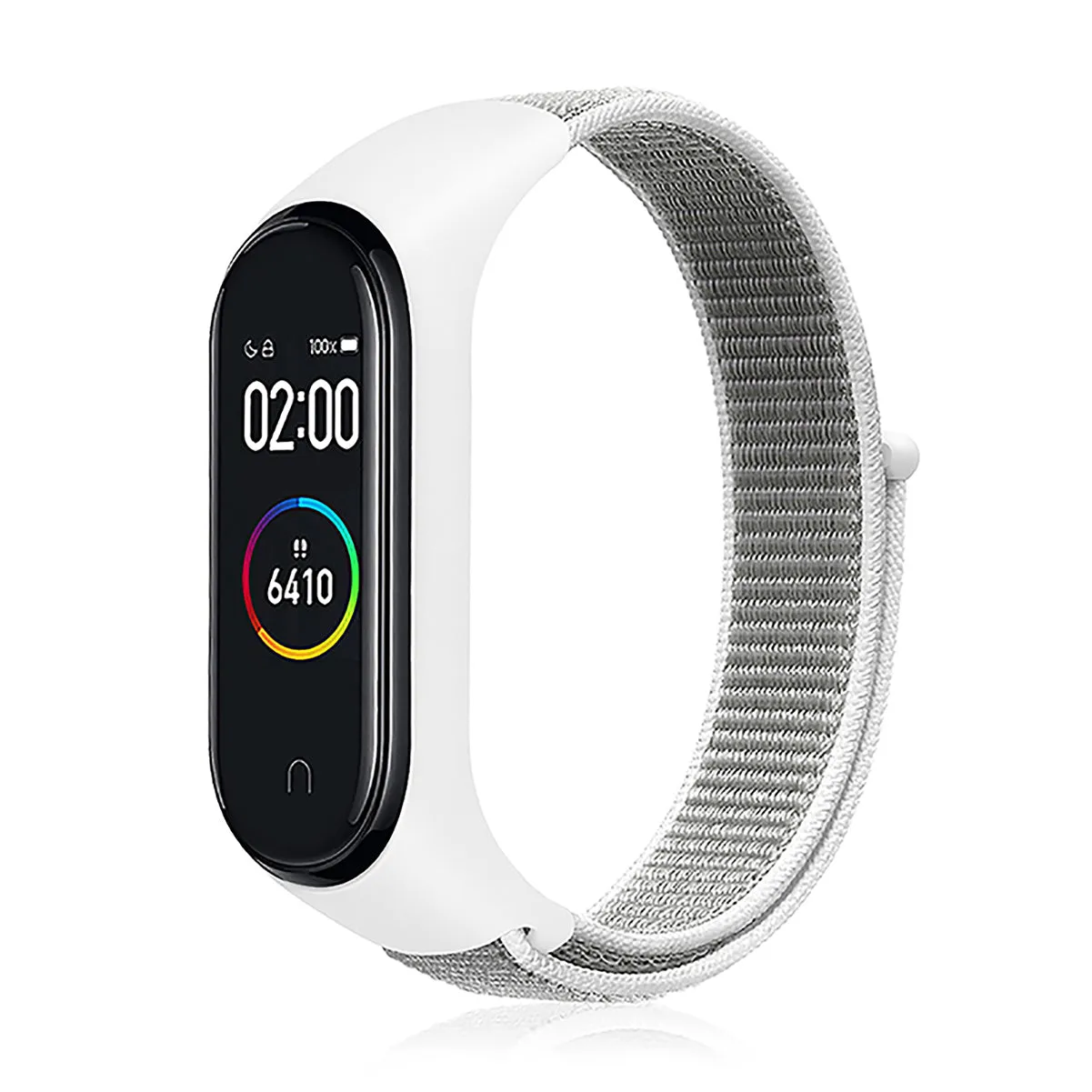 Nylon Wristband Strap for Mi Band 6/5/4/3-Cerulean