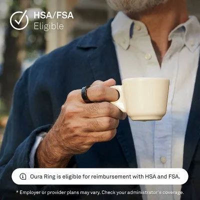 Oura Ring Gen3 Heritage Black US11