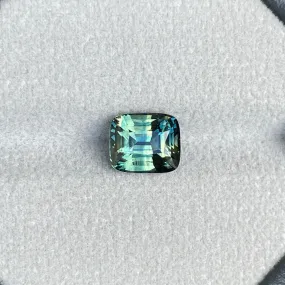 Parti Sapphire l 3.53 Ct l Cushion l 7.50 x 8.90 x 5.50mm l Fine Sapphires For Bespoke Engagement Ring l Madagascar Origin