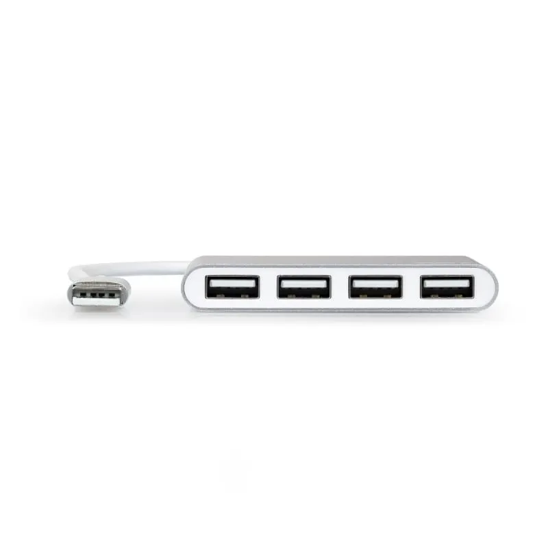 Port Usb2.0 To 4 X Usb2.0 480Mbps 4 Port Hub - Silver
