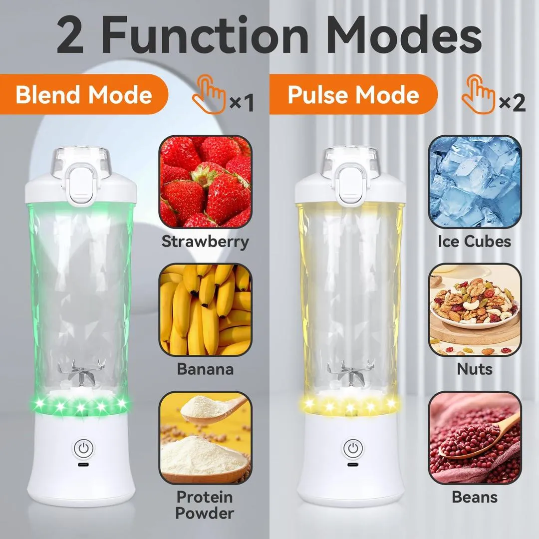 Portable Blender – Powerful, Rechargeable & Travel-Friendly!