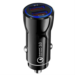 Portable Qc3.0 Fast Charge Dual Port Car Charger Overheating