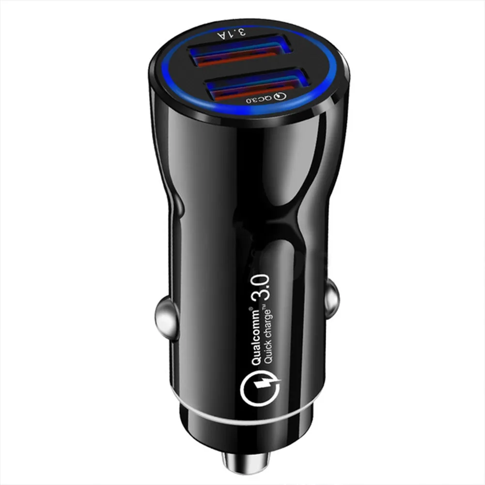 Portable Qc3.0 Fast Charge Dual Port Car Charger Overheating