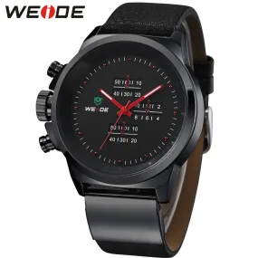 Quartz Watch Men Full Steel Military Watches Sport  Brand Leather Strap Wristwatch Sports Diver Dress Limited WH3305