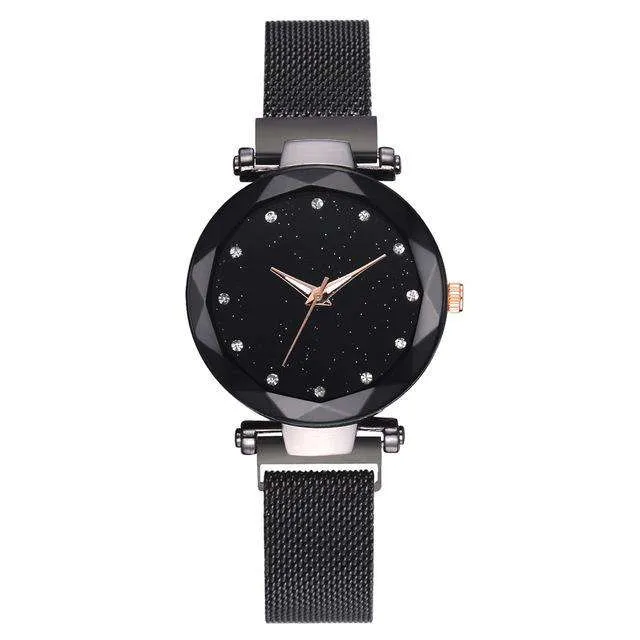 relogio feminino Starry Sky Watch Women Watches Luxury Diamond Ladies Magnet Watches for Women Quartz Wristwatch reloj mujer