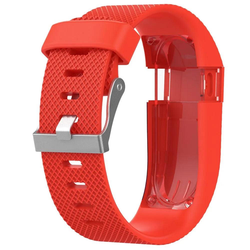 Replacement Silicone Watch Strap compatible with the Fitbit Charge HR