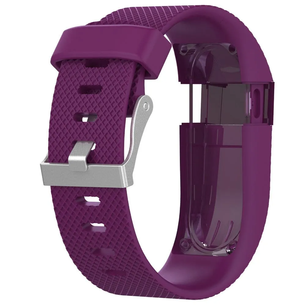 Replacement Silicone Watch Strap compatible with the Fitbit Charge HR