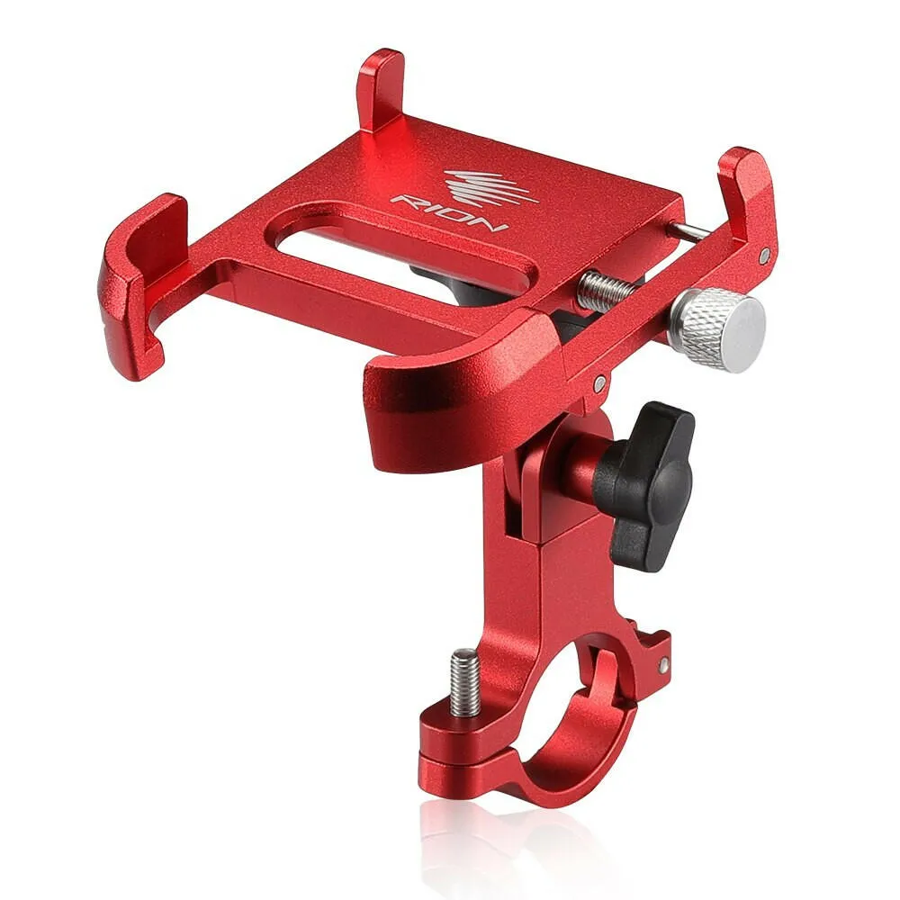 RION Phone Holder For Bicycle Motorcycle Cell Mobile Mount Gps Support Stand MTB Mountain Bike Accessories 360°Rotation Scooter