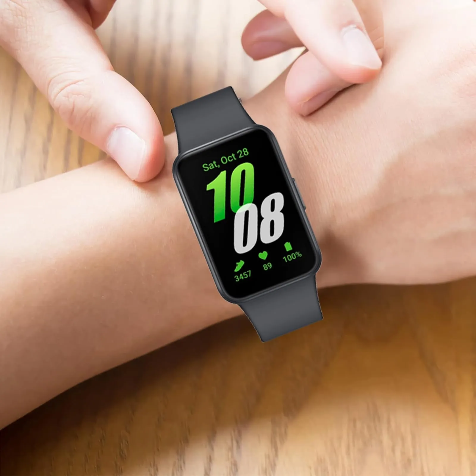 Samsung Galaxy Fit 3 | Silicone Band | Beige/ivory