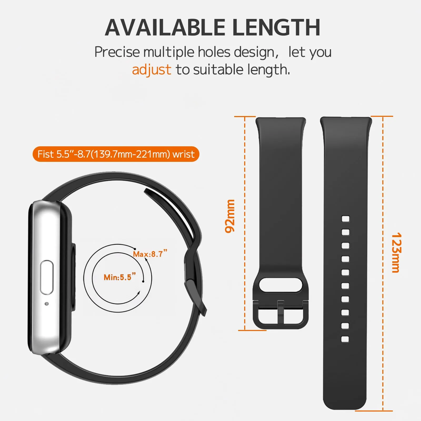 Samsung Galaxy Fit 3 | Silicone Band | Beige/ivory