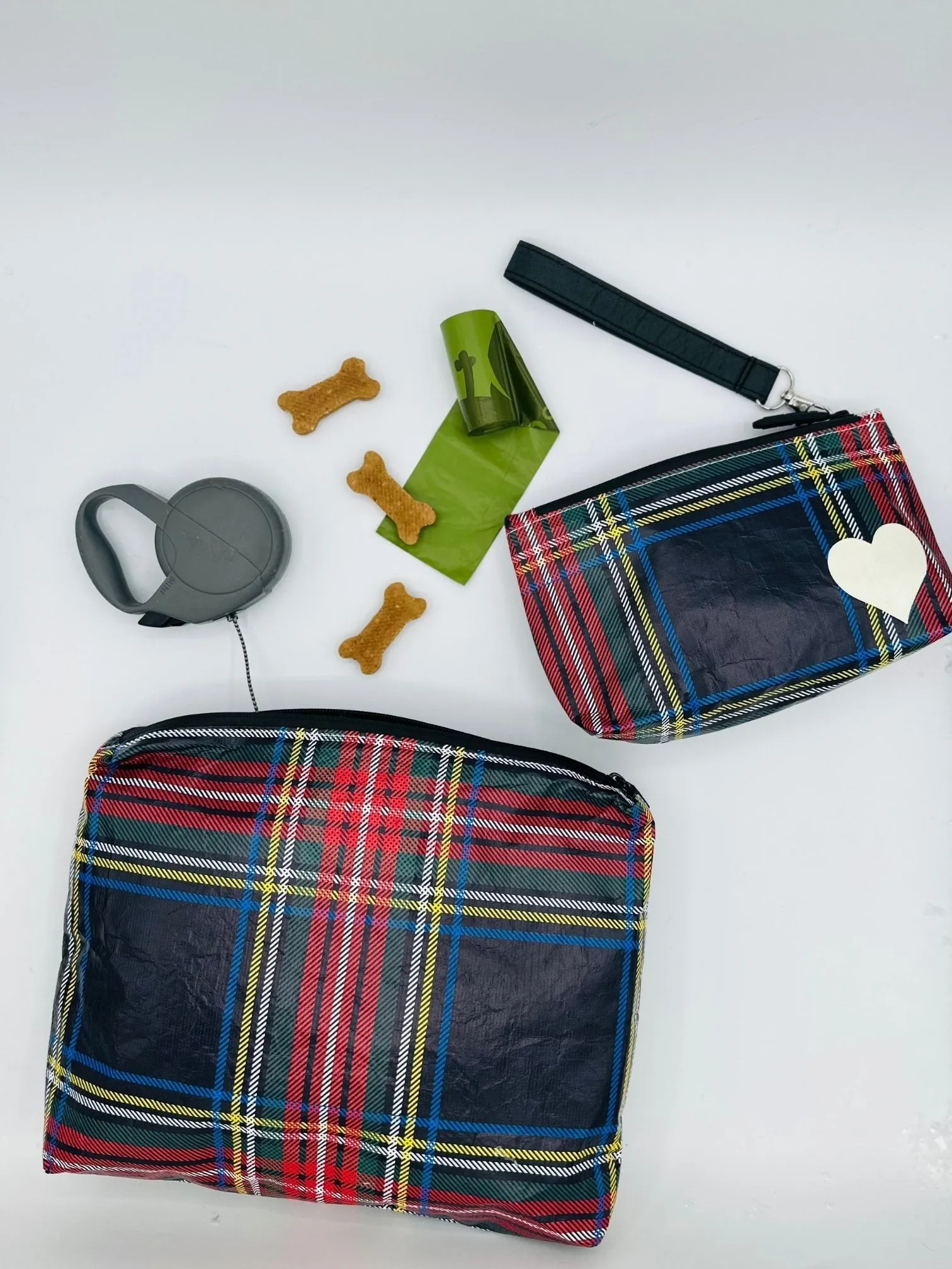 Set of Two - Organizational Packs - Holiday Plaid Pattern