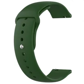 Silicone Button Style Watch Straps Compatible with Garmin Fenix Chronos