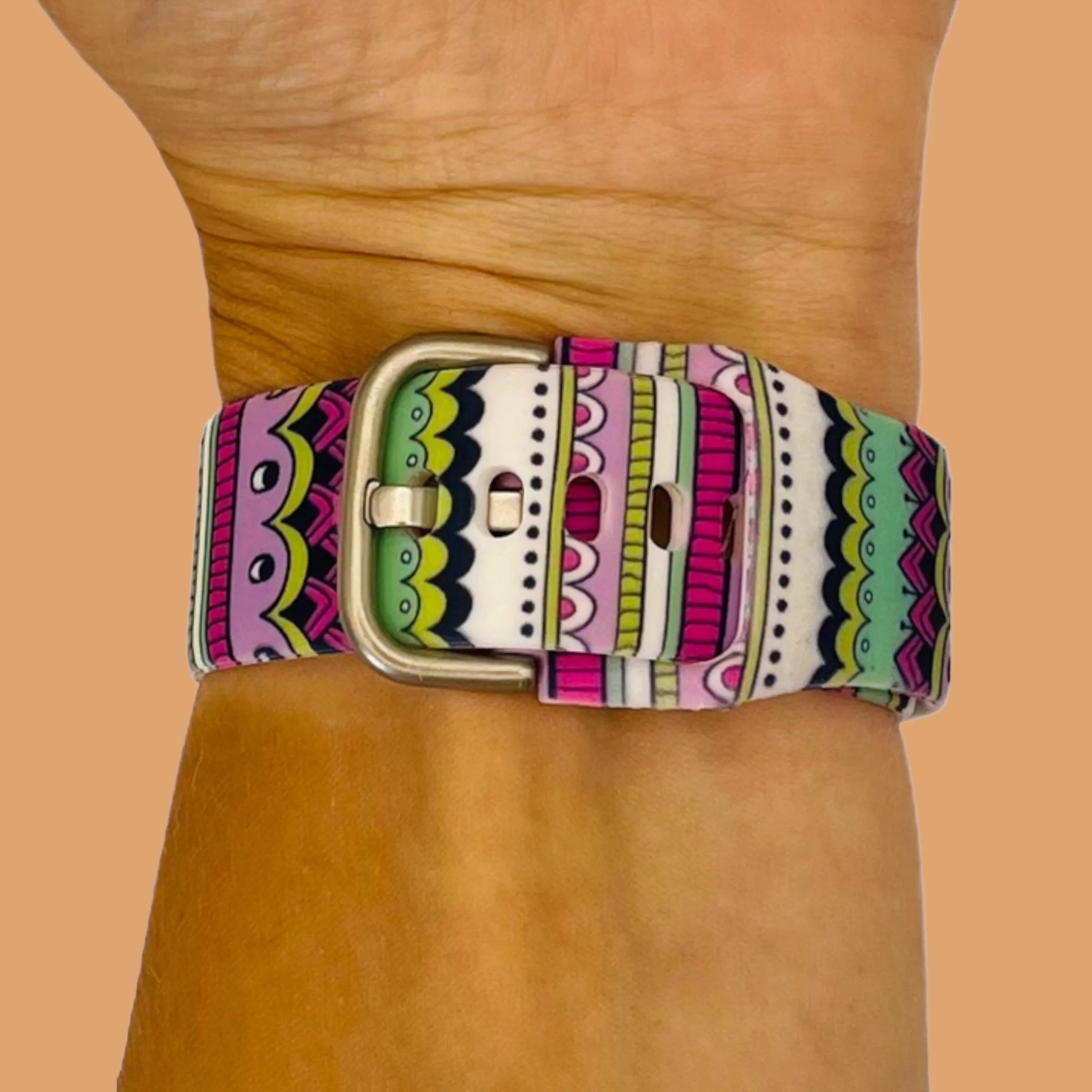 Silicone Pattern Watch Straps compatible with the Suunto 3 & 3 Fitness