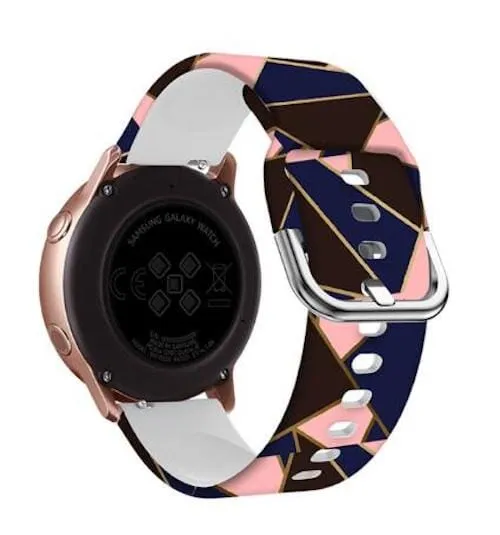 Silicone Pattern Watch Straps compatible with the Suunto 3 & 3 Fitness