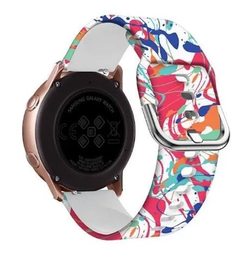 Silicone Pattern Watch Straps compatible with the Suunto 3 & 3 Fitness