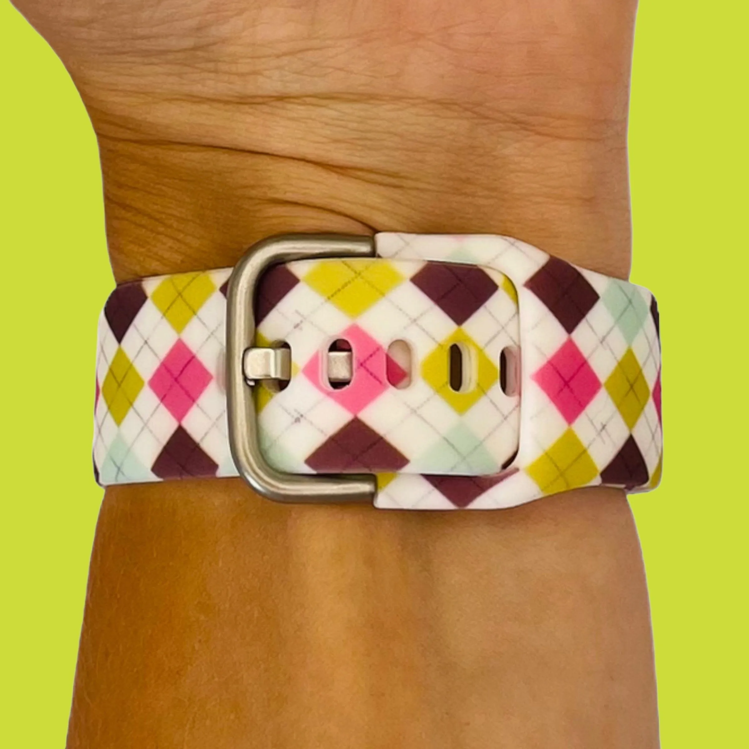 Silicone Pattern Watch Straps compatible with the Suunto 3 & 3 Fitness