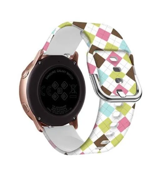 Silicone Pattern Watch Straps compatible with the Suunto 3 & 3 Fitness