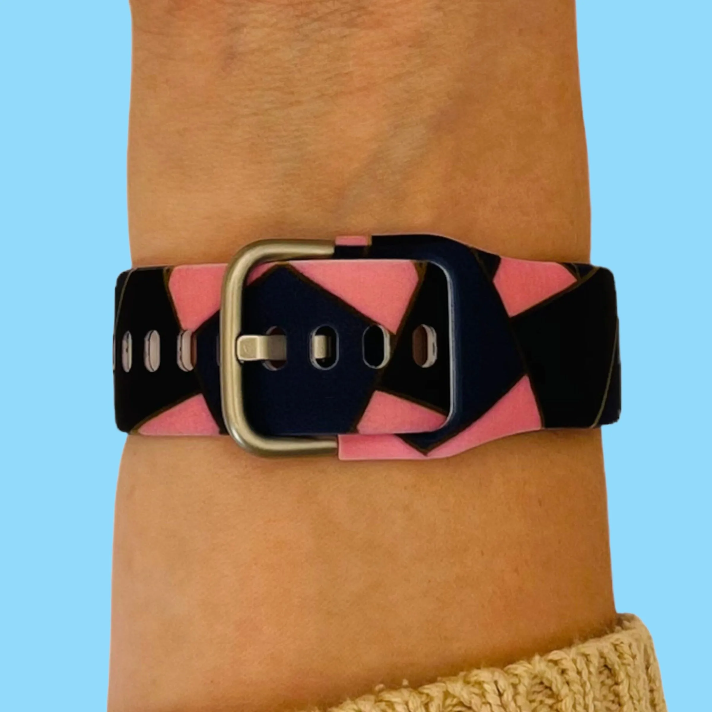 Silicone Pattern Watch Straps compatible with the Suunto 3 & 3 Fitness