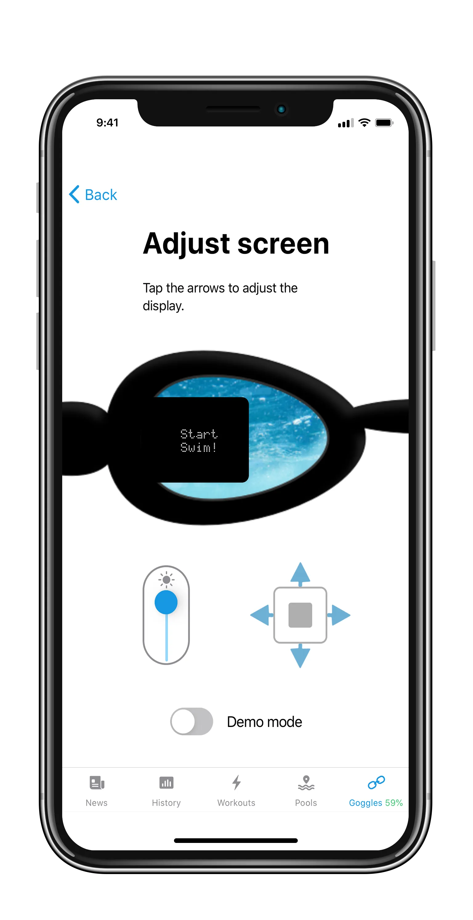 Smart Goggle Start Kit  | Smart Goggle with Digital In-Goggle Display and Fitness Tracking