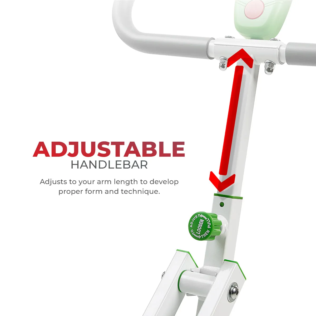 Smart Upright Row-N-Ride® Exerciser in Green