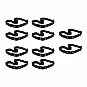 Soft Universal Replacement Exercise Heart Rate Monitor Strap x10 Combo