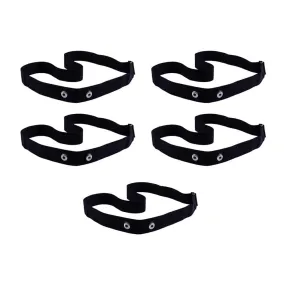 Soft Universal Replacement Exercise Heart Rate Monitor Strap x5 Combo