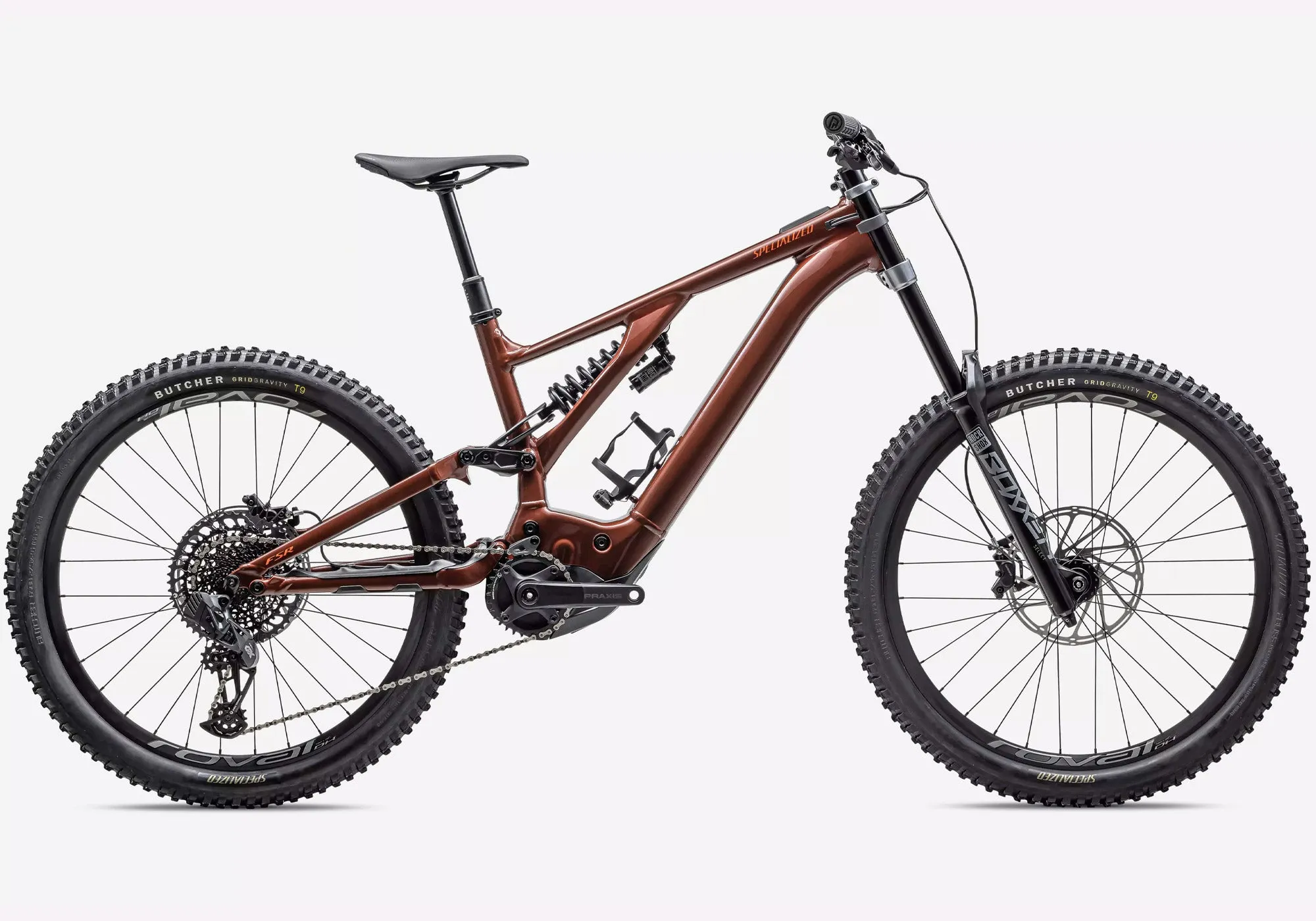 Specialized Turbo Kenevo Expert, Unisex Electric Mountain Bike, Gloss Rusted Red/Redwood