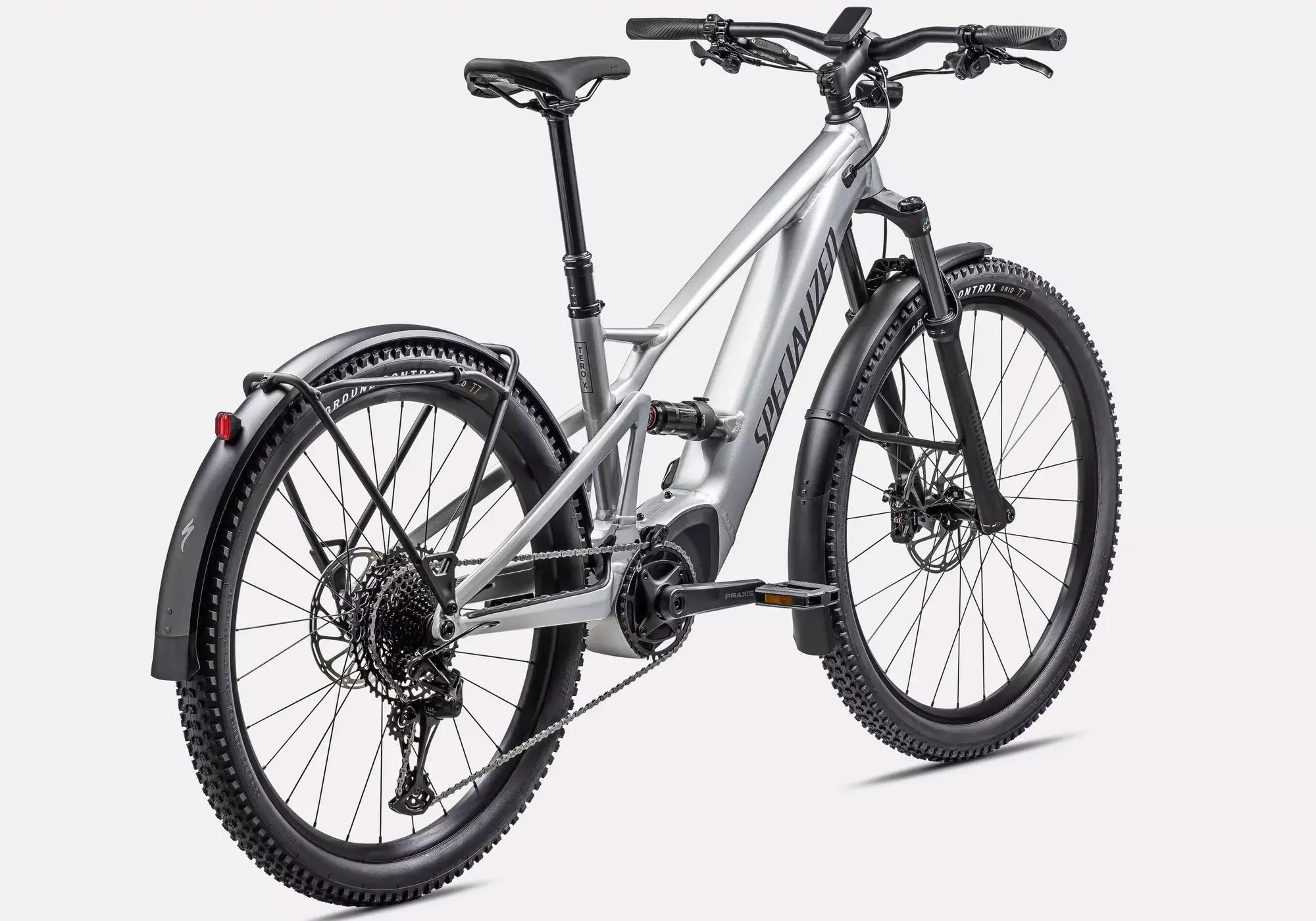 Specialized Turbo Tero X 4.0 Unisex Electric Bike, Silver Dust/Smoke