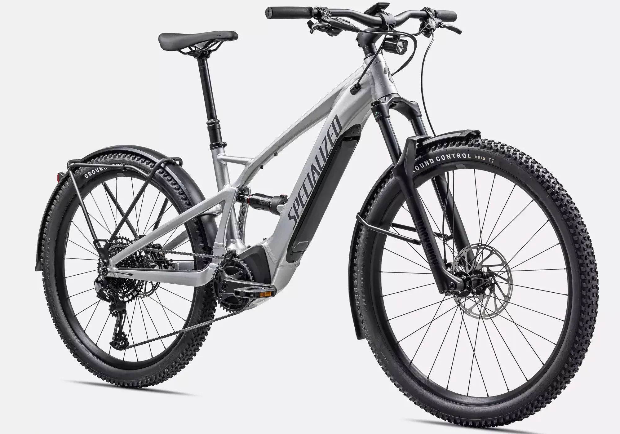 Specialized Turbo Tero X 4.0 Unisex Electric Bike, Silver Dust/Smoke