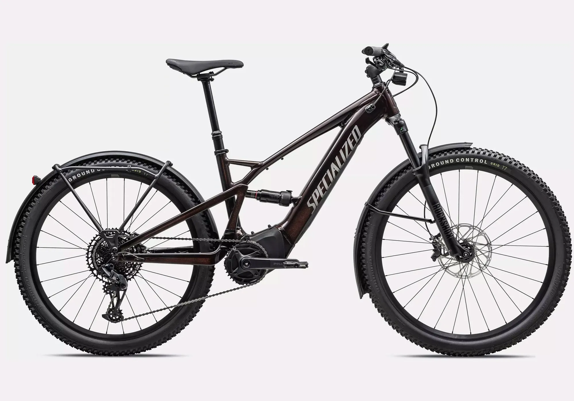 Specialized Turbo Tero X 5.0 Unisex Mountain Bike - Red Onyx/Smoke