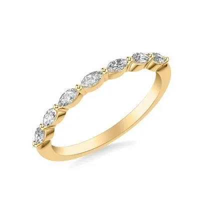 Stackable Marquis Diamond Band