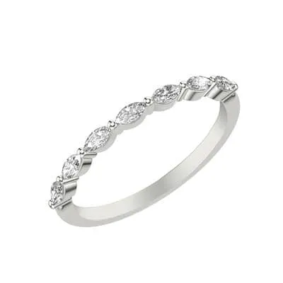 Stackable Marquis Diamond Band