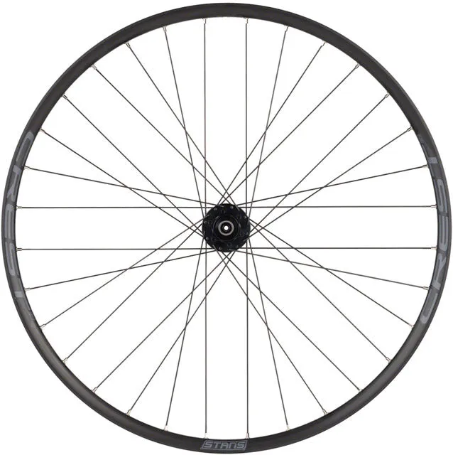 Stans Crest S2 Front Wheel - 27.5" QR x 100mm 6-Bolt Black