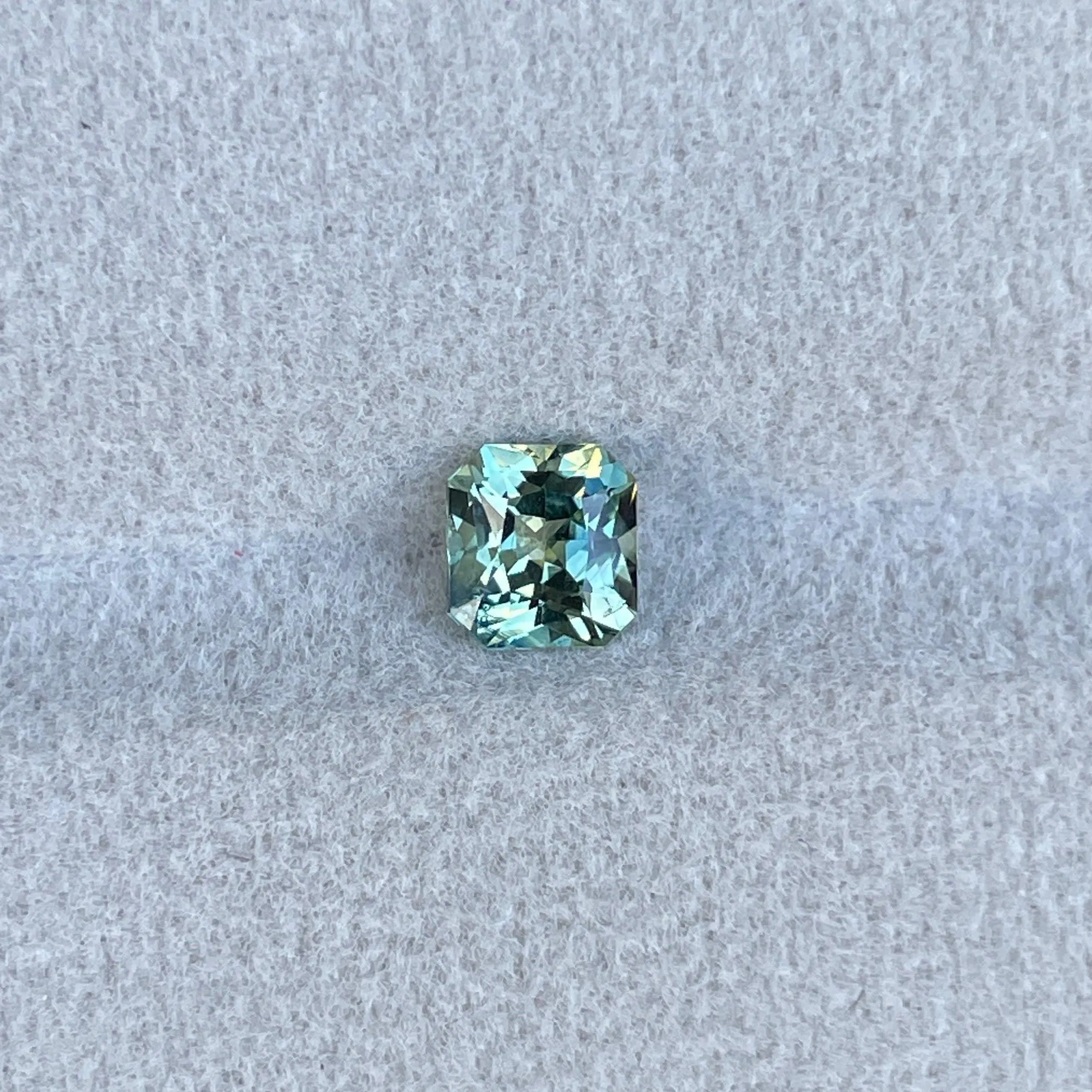 Teal Sapphire 0.88 Ct, Natural Teal Sapphire Ring, Parti sapphire, Teal Sapphire Engagement Ring, bespoke Ring, For Custom ring Loose gem
