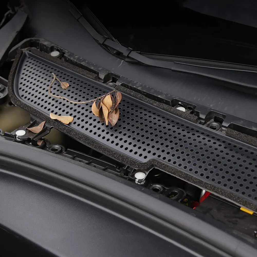 Tesla Model 3 Air Inlet Cover Air Flow Vent Grille Protection (Keep leaves from clogging up)