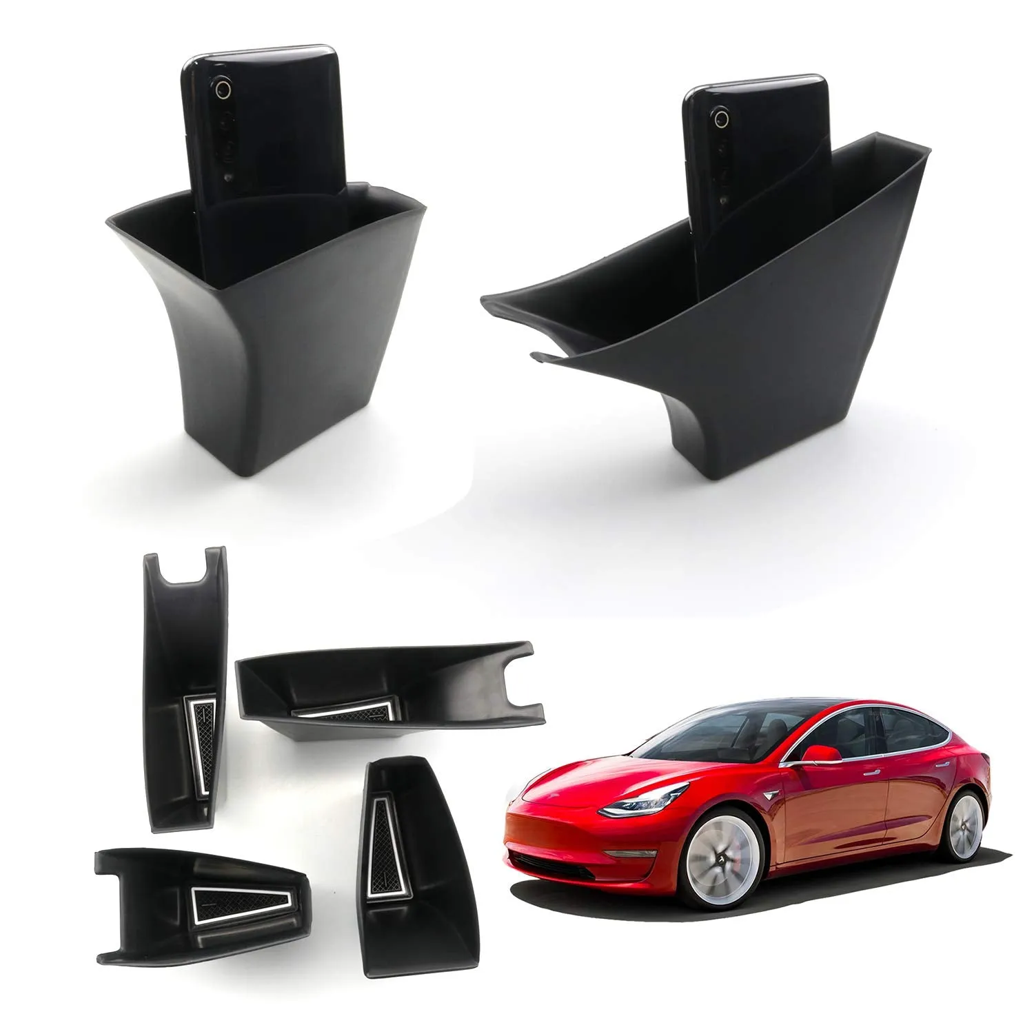 Tesla Model 3 & Y Door Side Storage Containers