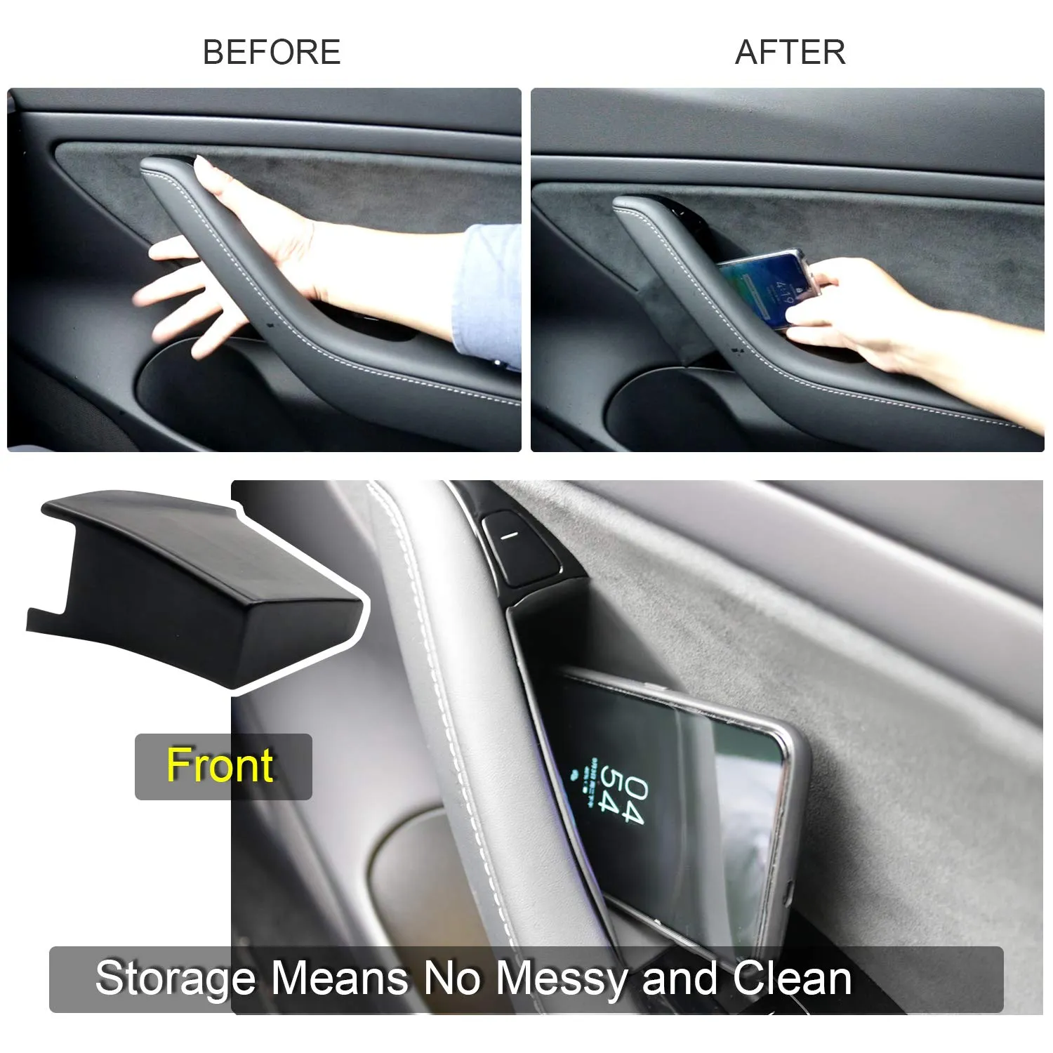 Tesla Model 3 & Y Door Side Storage Containers