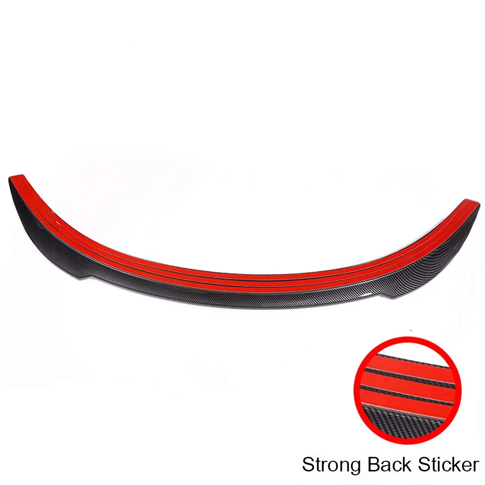 Tesla Model 3 Carbon Fiber Style Trunk Wing Performance Spoiler