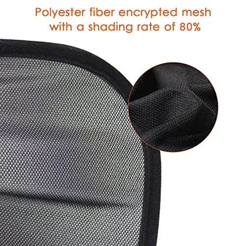 Tesla Model Y Two Piece Glass Roof Sunshade (Won't Sag)