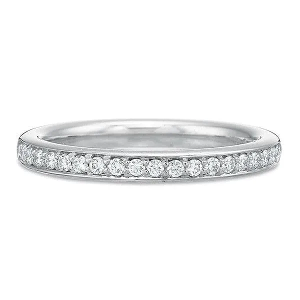 The Bead-Set Diamond Wedding Band