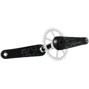TRS Race Carbon Bicycle Crankset - 175mm, 73mm, 30mm Spindle with e-thirteen P3 Connect Interface