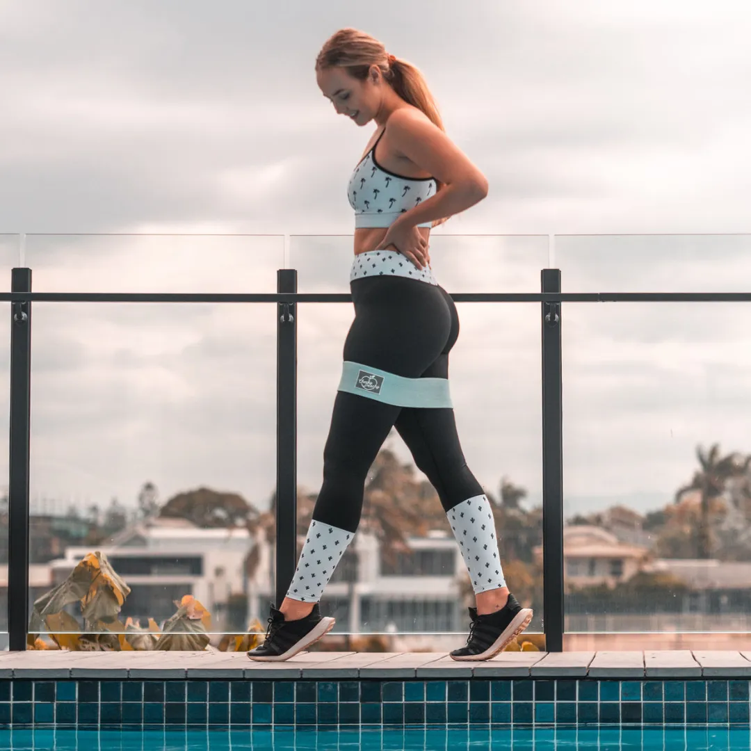 Ultimate Value Fabric Resistance Booty Band Bundle (Gym & Home Workouts)   FREE Workout eBook - Get The Whole Fabric Band Range