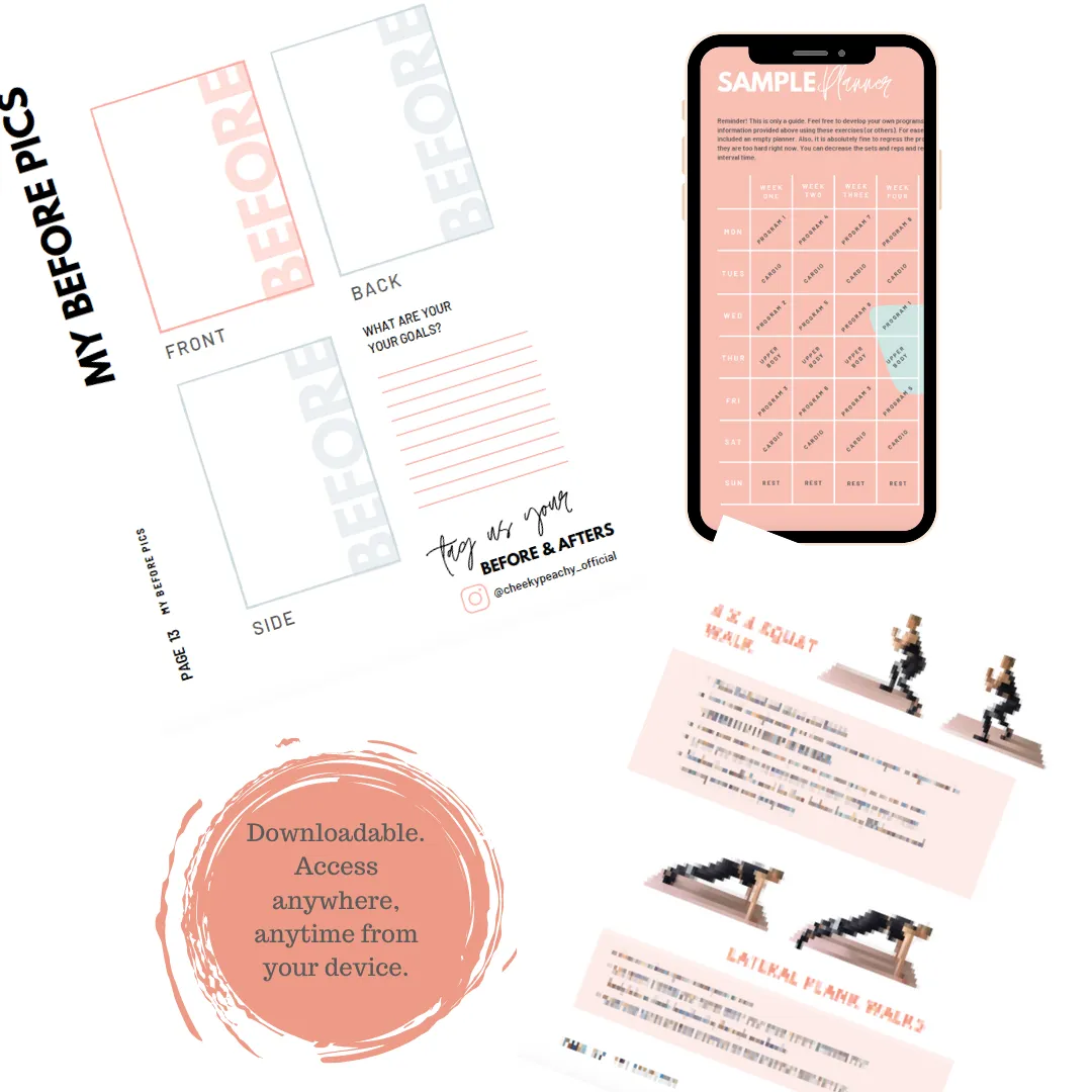 Ultimate Value Fabric Resistance Booty Band Bundle (Gym & Home Workouts)   FREE Workout eBook - Get The Whole Fabric Band Range