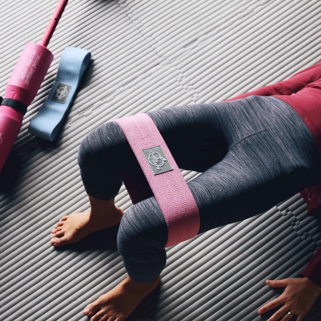 Ultimate Value Fabric Resistance Booty Band Bundle (Gym & Home Workouts)   FREE Workout eBook - Get The Whole Fabric Band Range